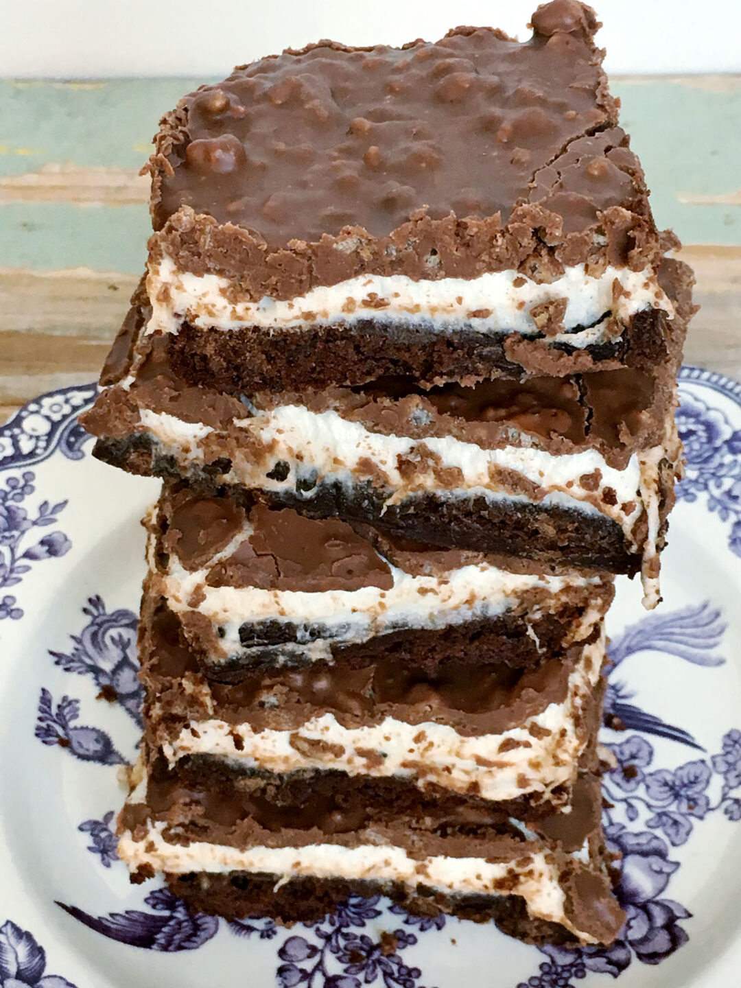 Marshmallow Crunch Brownies Dixie Chik Cooks