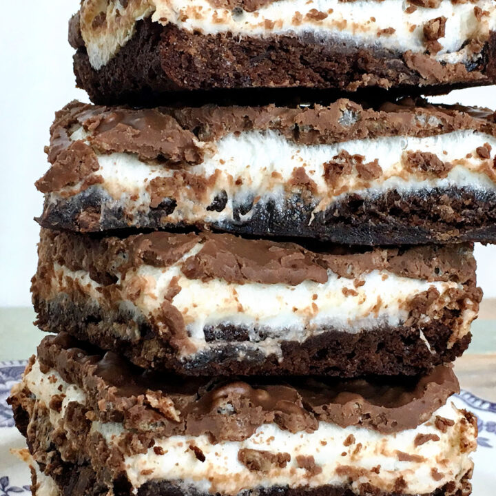 Marshmallow Crunch Brownies