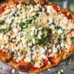 Smoked Corn Guacamole Flatbread