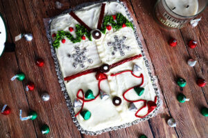 Ugly Christmas Sweater Cake
