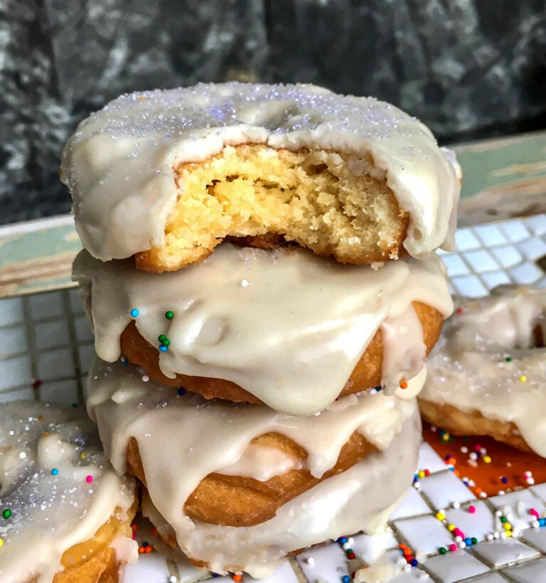 Old Fashioned Sour Cream Doughnuts