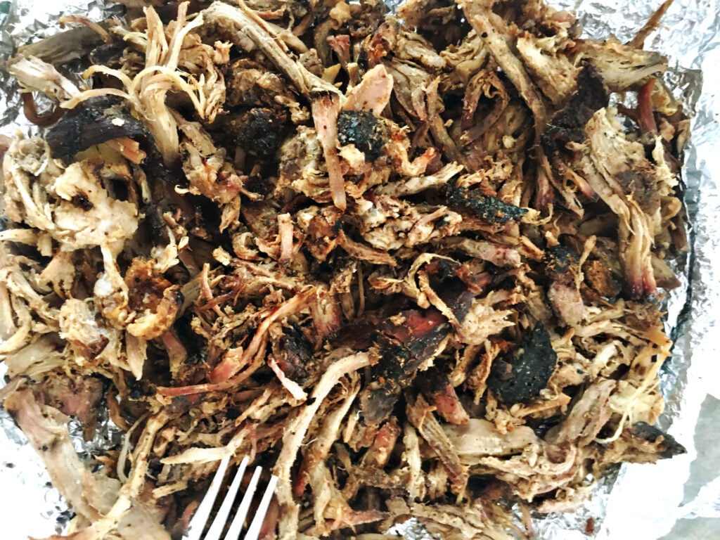 Mustard Rubbed Smoked Pork