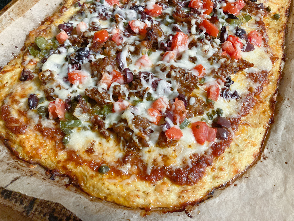 Cauliflower Pizza Crust