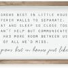 Love Grows Best In Houses Framed Wood Farmhouse Wall Sign (18x36) 1 Love Grows Best