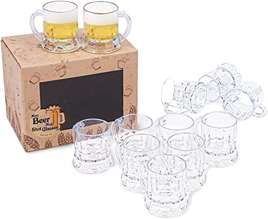 Mini Beer Mug Shot Glasses