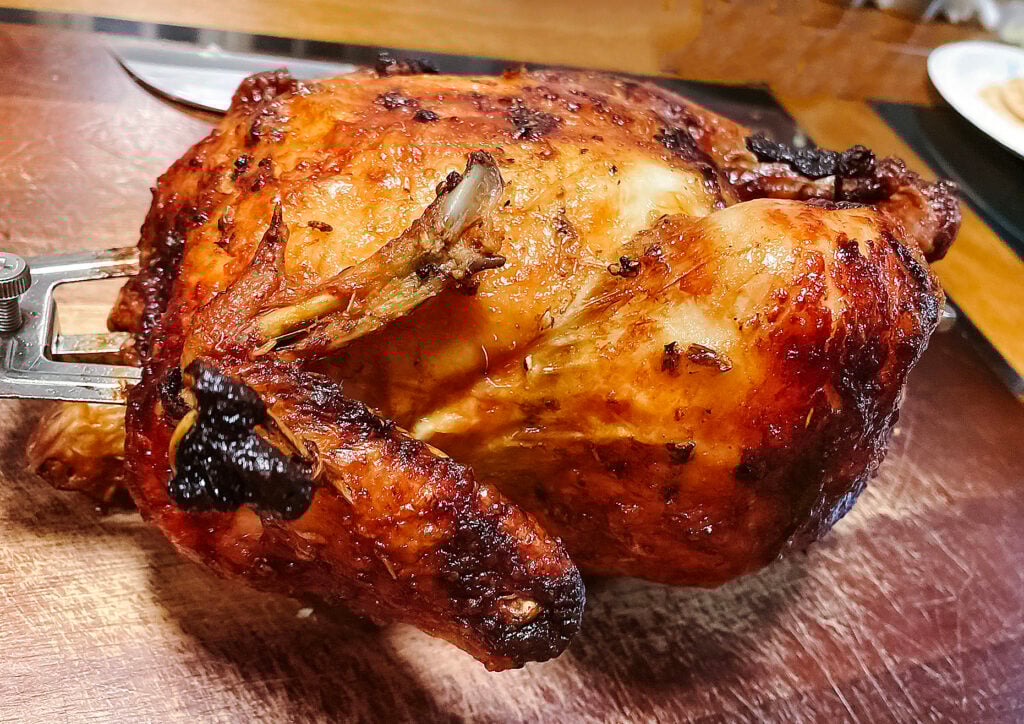 Air Fryer Rotisserie Chicken