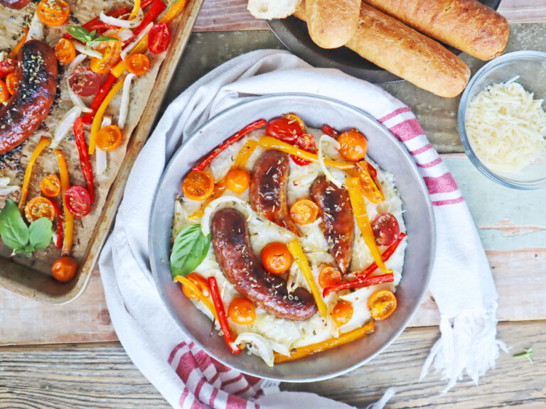 Home 18 Italian Sausage with Peppers and Onions