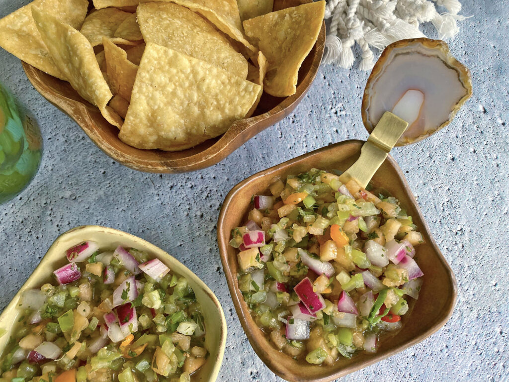 Cantaloupe Salsa