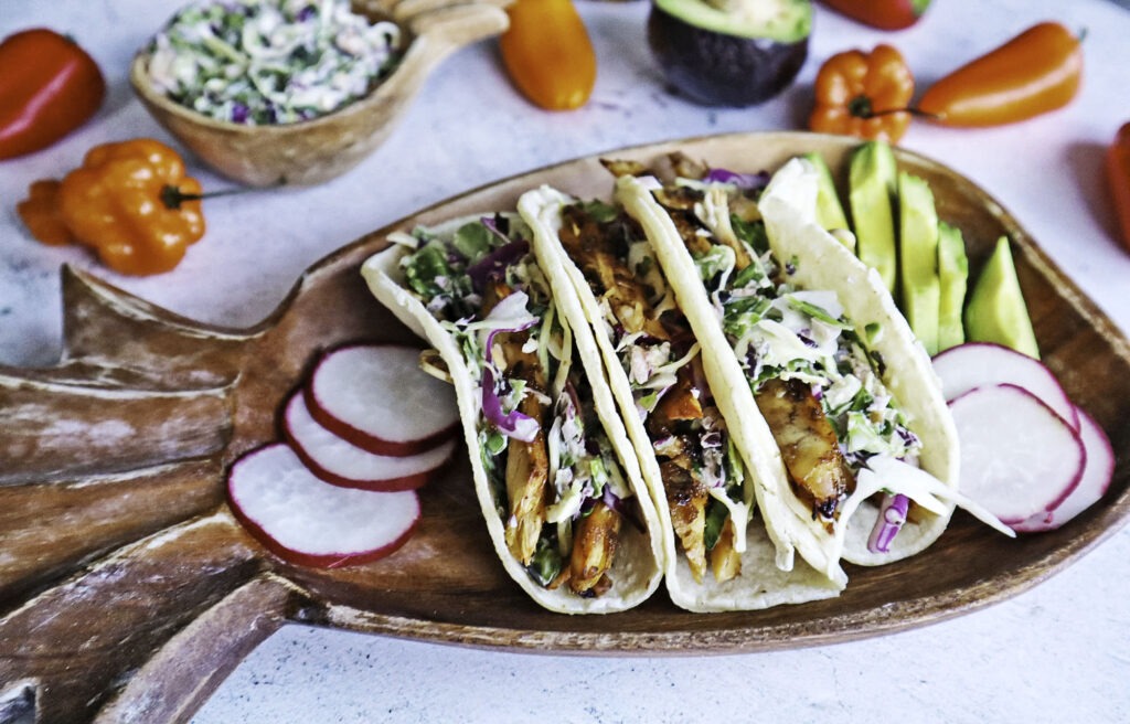Jerk Chicken Tacos