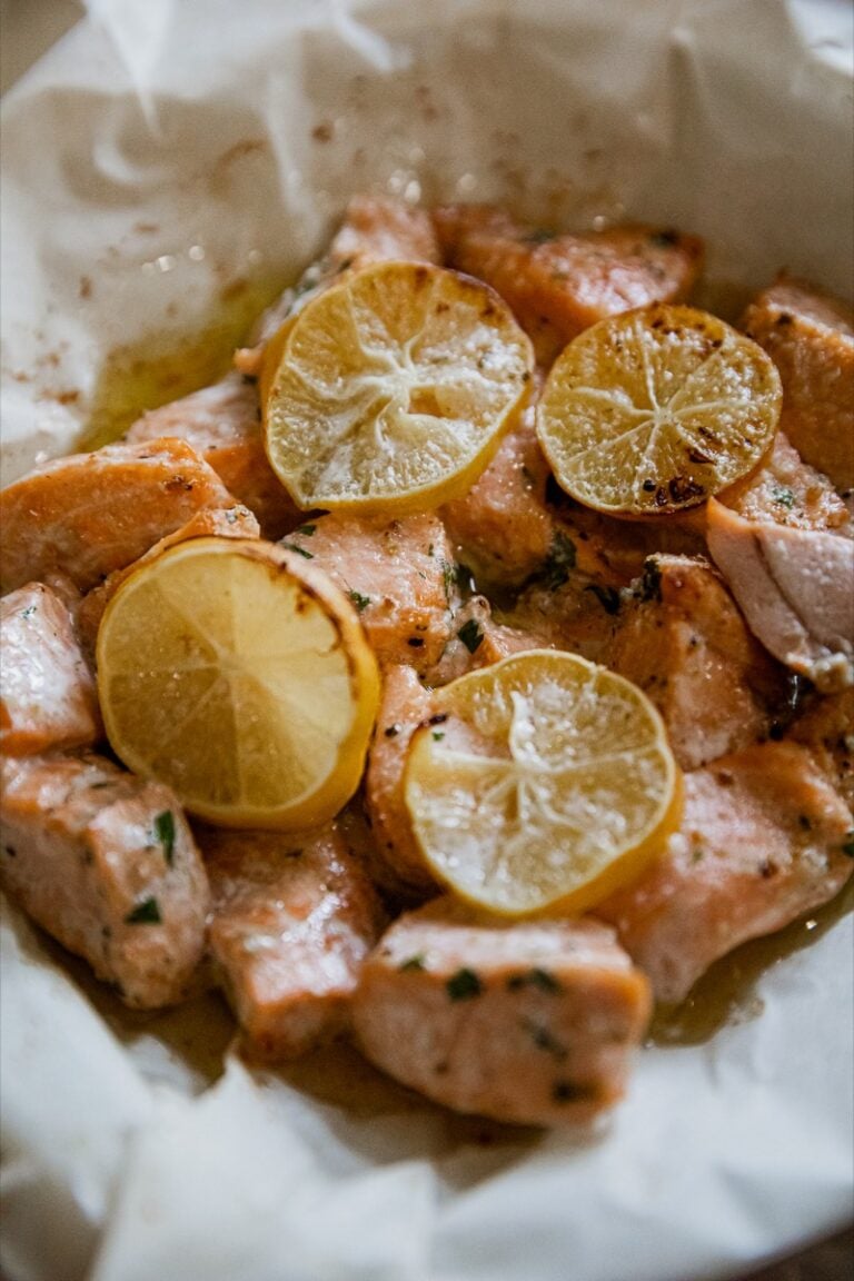 Air Fryer Salmon Bites