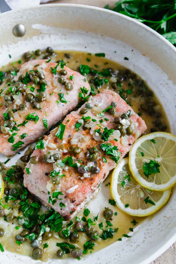 salmon piccata 9