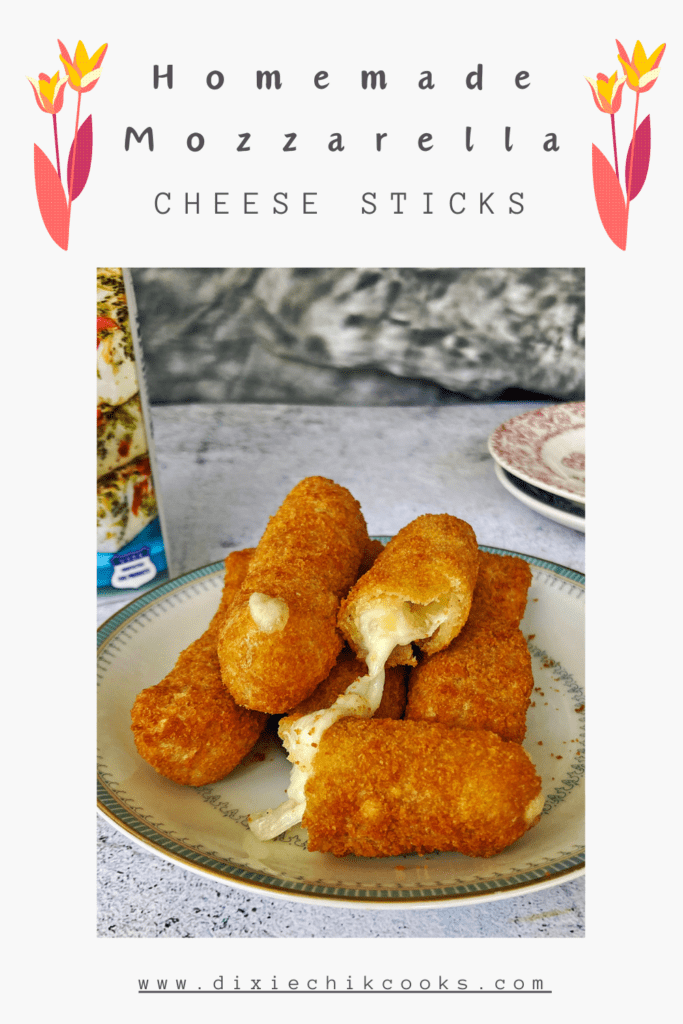 Homemade Mozzarella Cheese Sticks