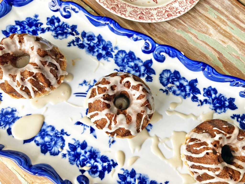 Banana Chocolate Chip Mini Bundt Cakes