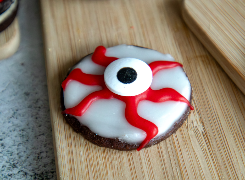 Halloween Chocolate Sandwich Cookies