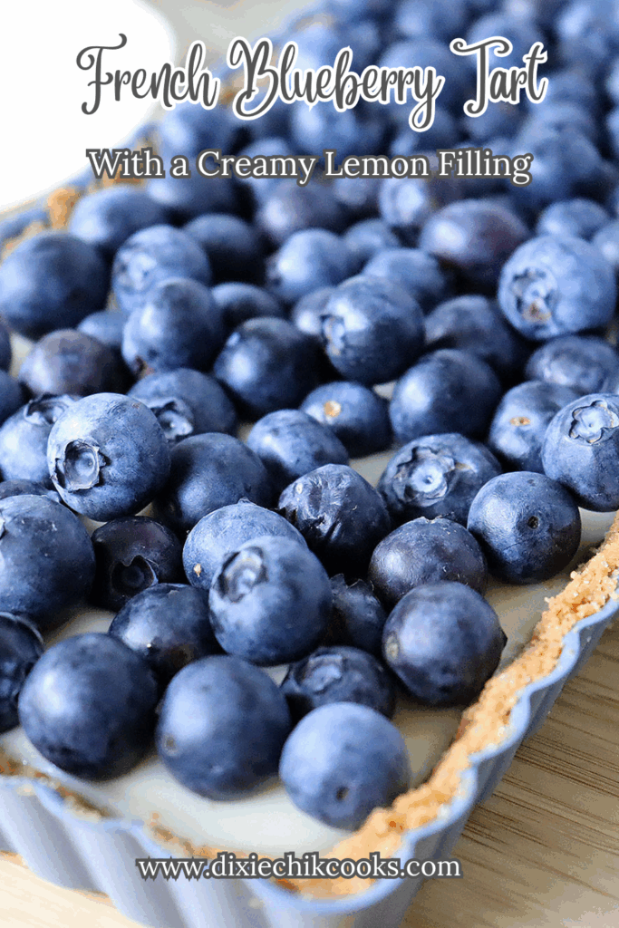 FRENCH BLUEBERRY TART