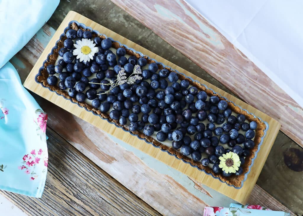 French Blueberry Tart