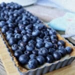 French Blueberry Tart