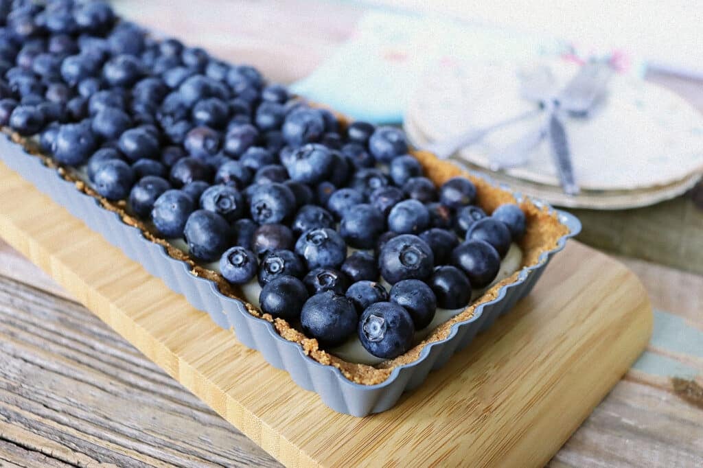 French Blueberry Tart