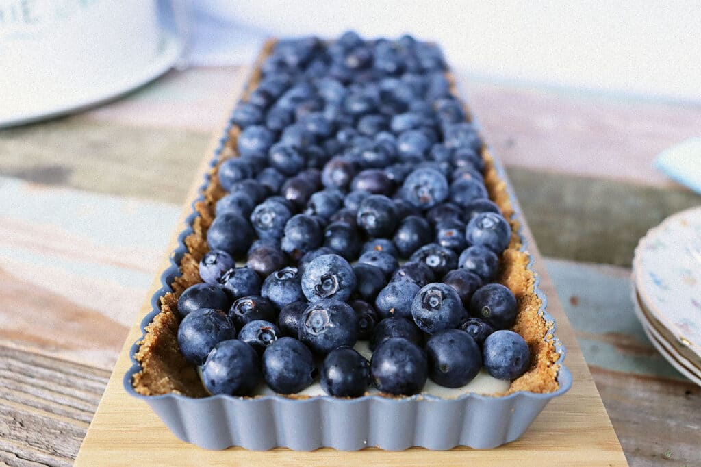 French Blueberry Tart