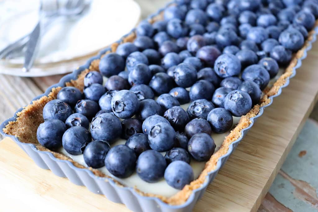 French Blueberry Tart