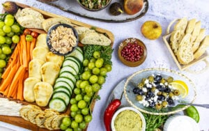 How to Build a Mediterranean Mezze Platter (Silky Hummus + Fresh Tabbouleh)