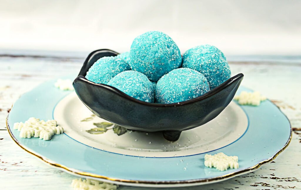Blue Christmas Truffles Blue Christmas Truffles