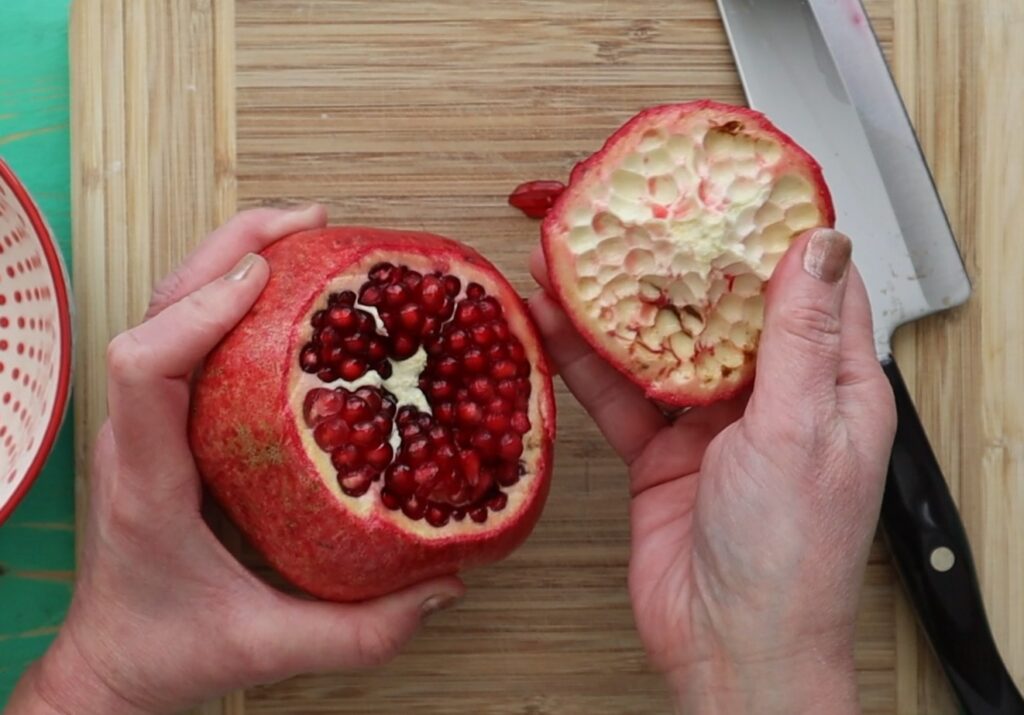 pomegranate top