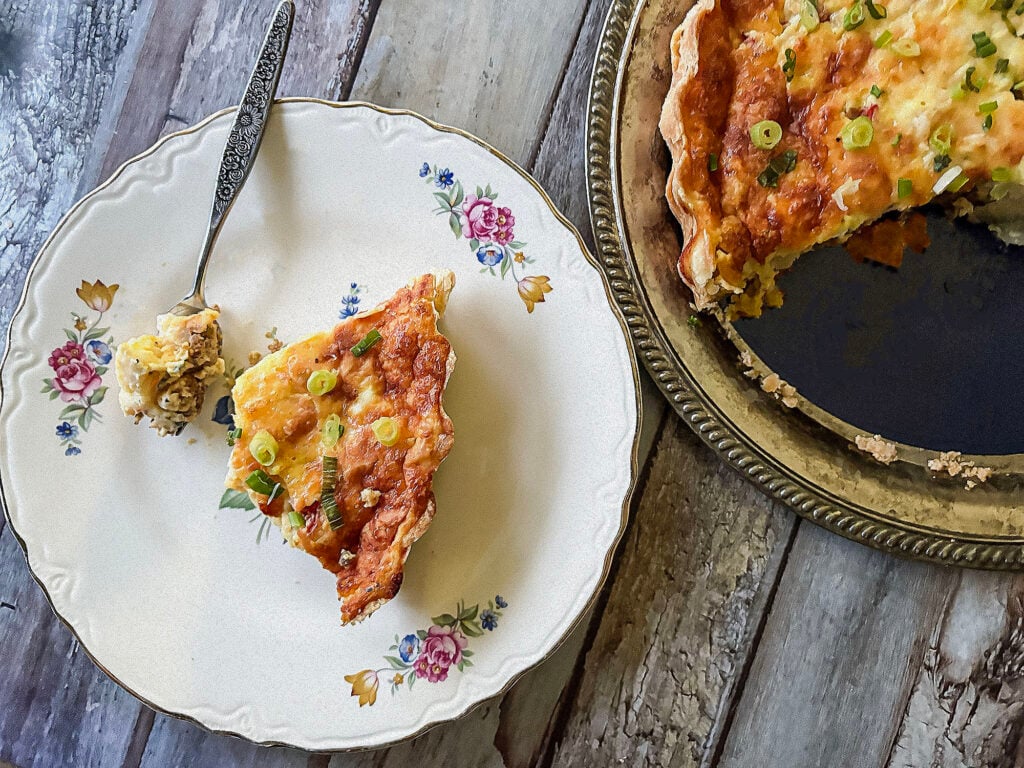 Cheeseburger Quiche